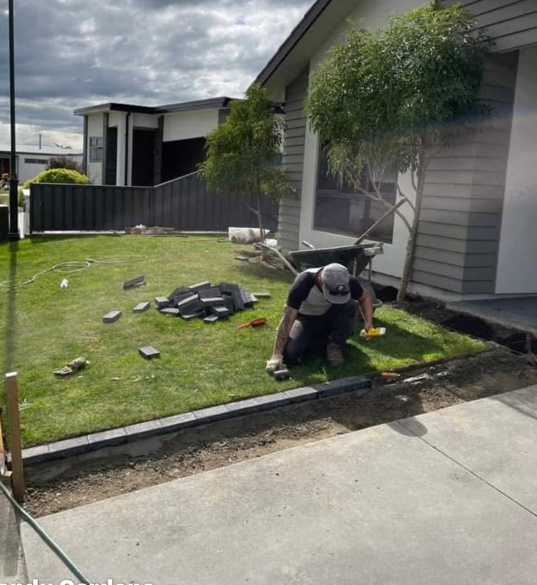 Landscaping project